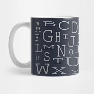 Alphabet Mug